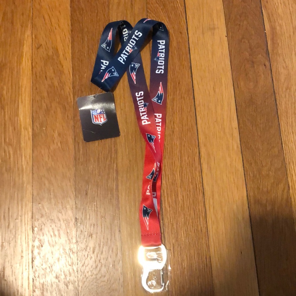 Patriots lanyard